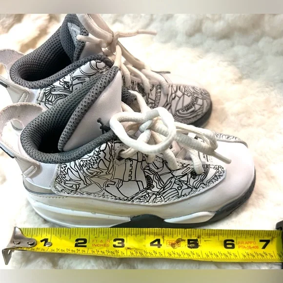 Toddler Nike Air Jordan Dub Zero Retro Shoes DV 1358-107 size 8 - Picture 16 of 16